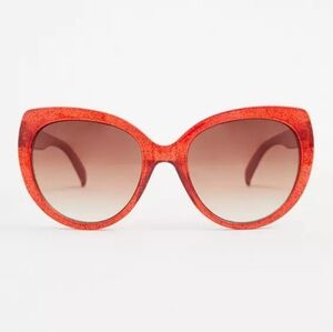 Torrid Women's Red Glitter Cat Eye Sunglasses – New with Tag